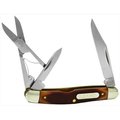 Schrade Old Timer Schrade Old Timer 106OT Grandads Folder with Clip  Pen and Scissors 106OT